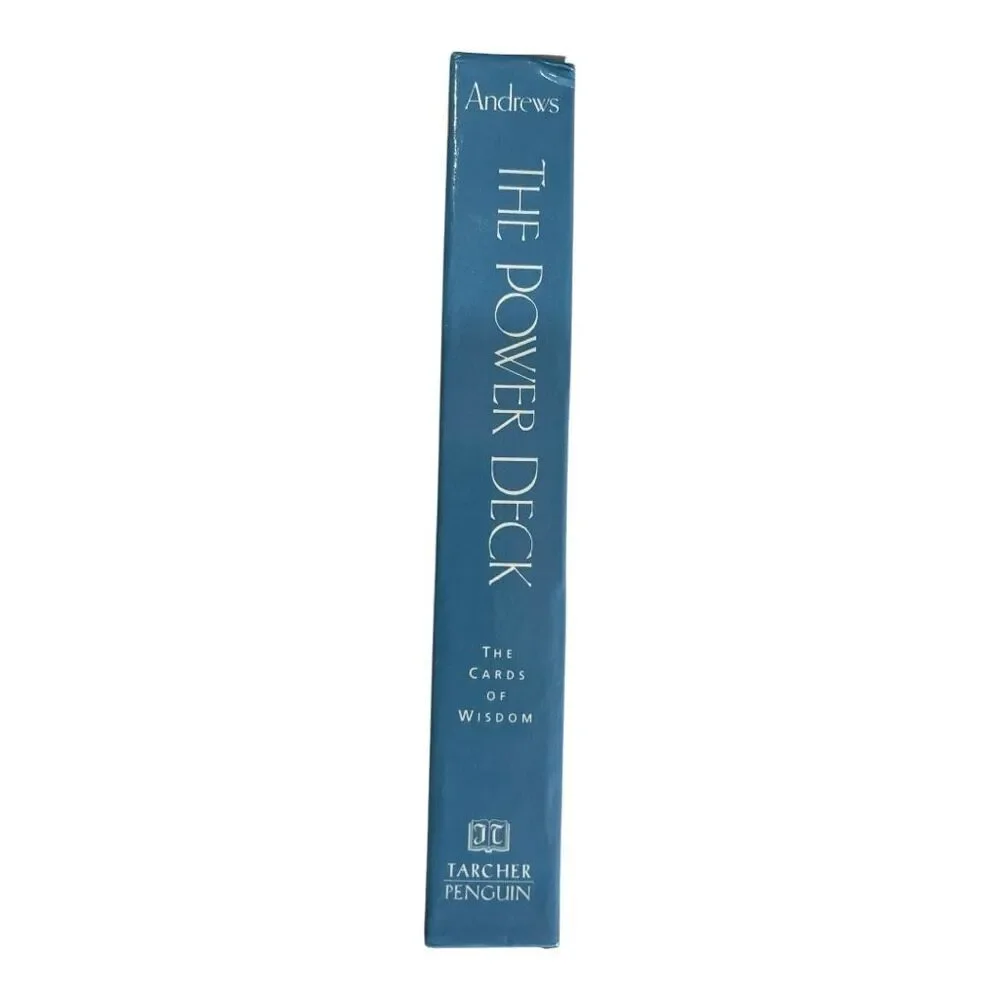 The Power Deck Book & 45 Illustrated Cards by Lynn V. Andrews Tarot